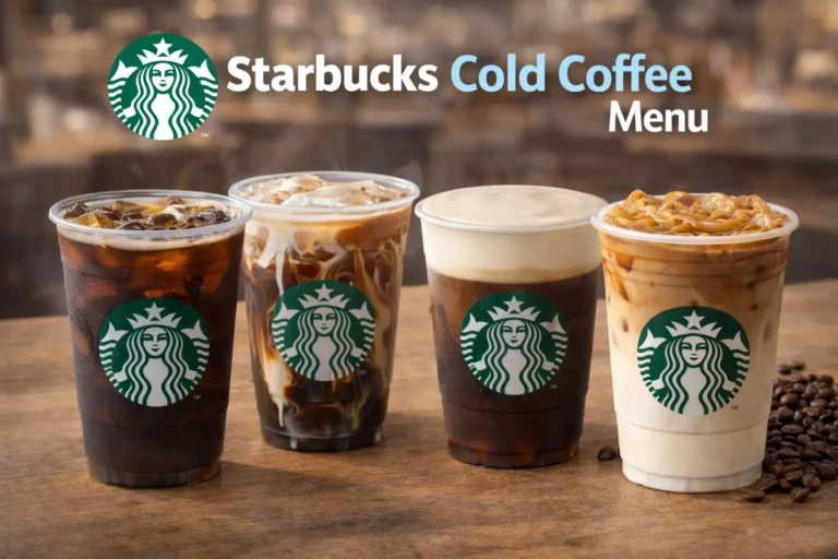 Starbucks Cold Coffee Menu