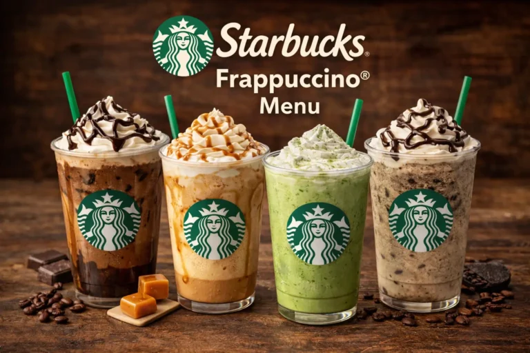 Starbucks Frappuccino® Menu