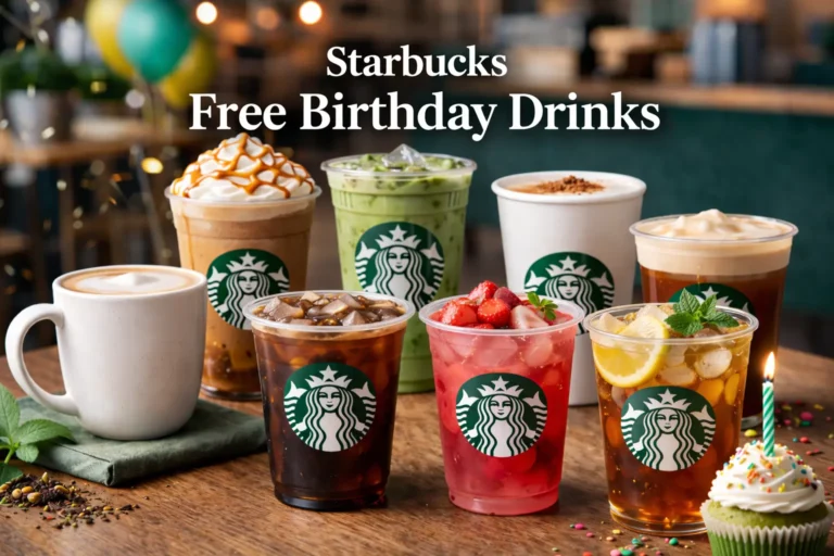 Starbucks Free Birthday Drinks