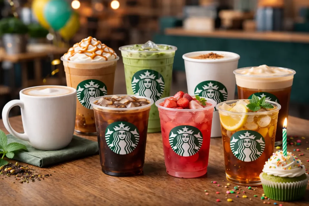 Starbucks Free Birthday Drinks List