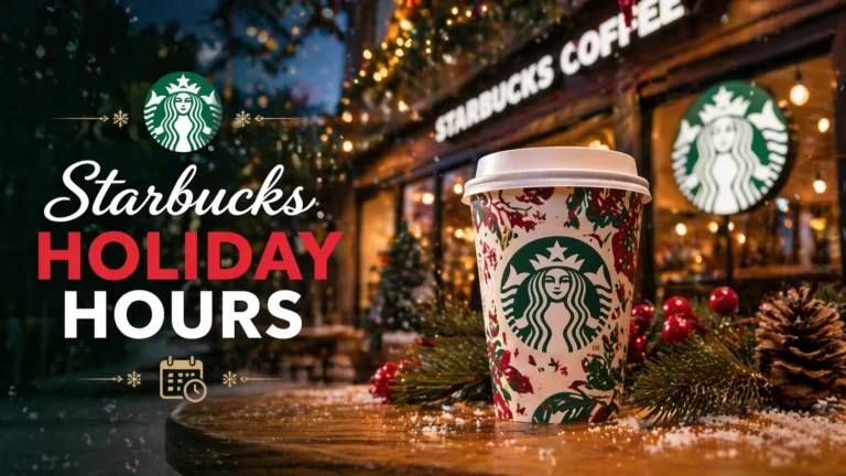 Starbucks Holiday Hours
