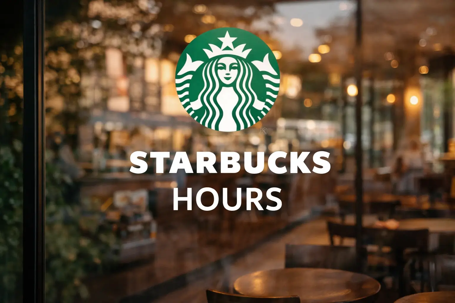 Starbucks Hours USA 2026 | Opening & Closing Times