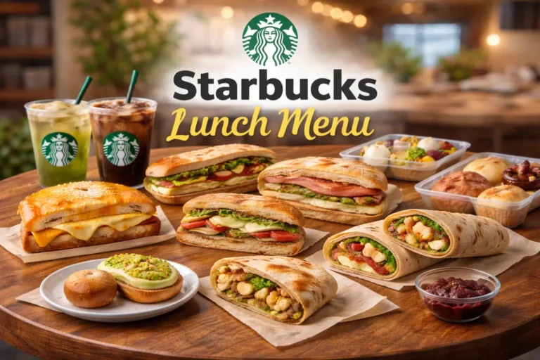 Starbucks Lunch Menu