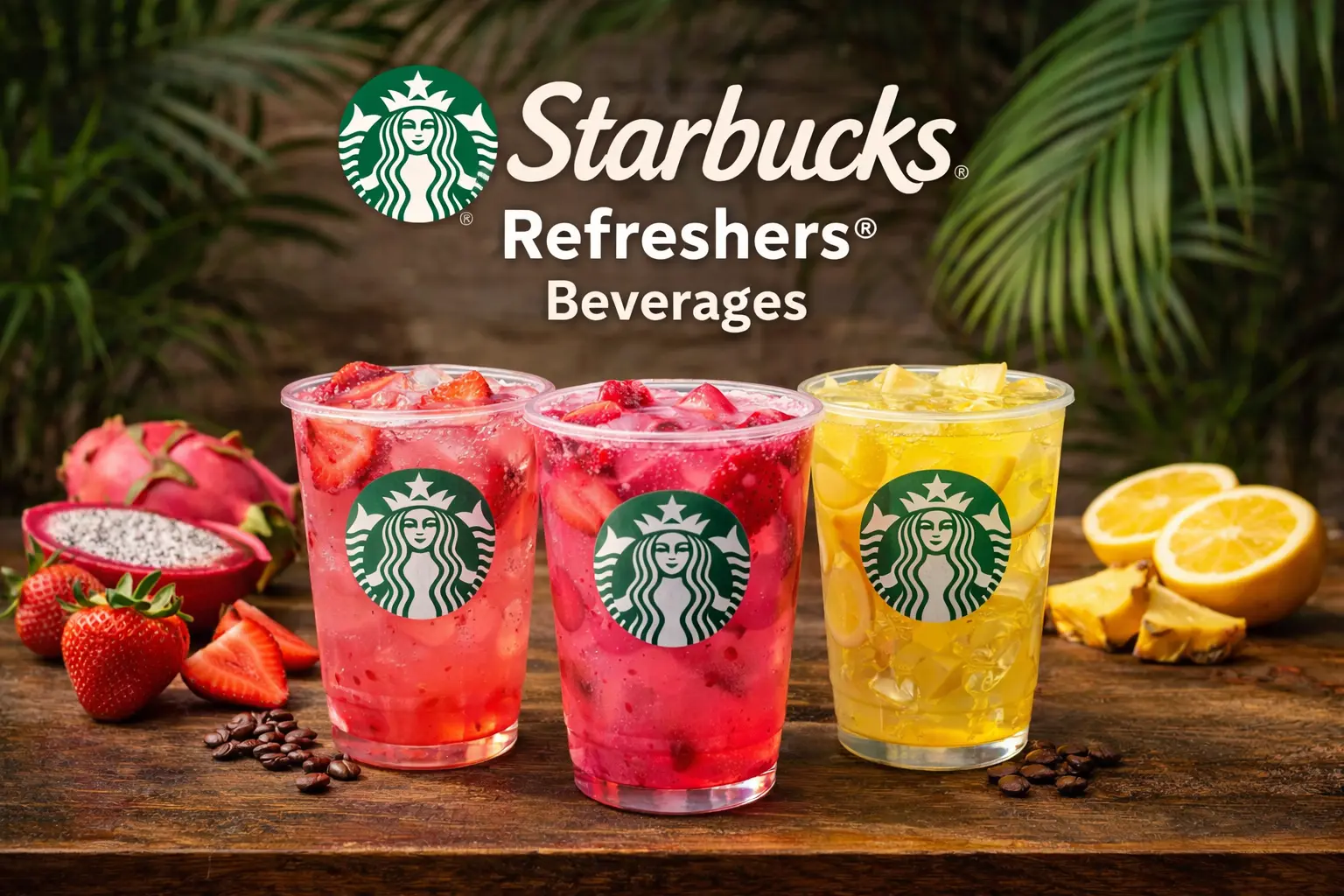 Starbucks Refreshers® Beverages Menu with Prices 2026