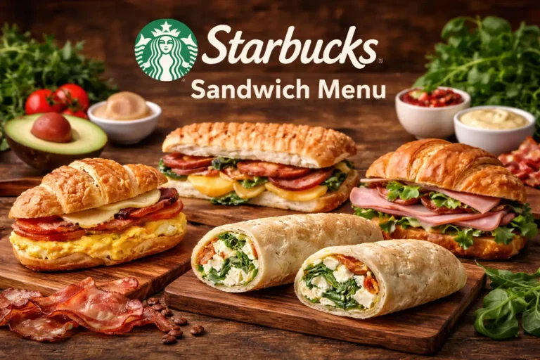 Starbucks Sandwich Menu
